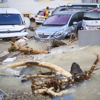 Temporali violenti, Cressier è finita sott'acqua