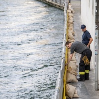 La Reuss è troppo gonfia, A2 chiusa tra Flüelen e Amsteg