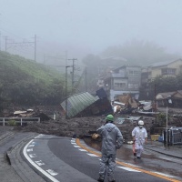 Frana a sud di Tokyo, almeno 19 dispersi