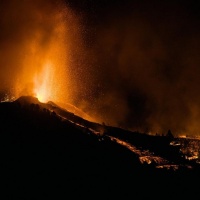 Notte di fuoco a la Palma
