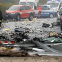 «Una secca virata a destra, poi la caduta in picchiata»