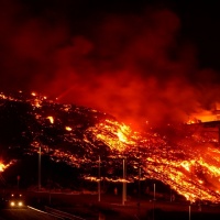 Cumbre Vieja: nuova colata di lava, ancora danni