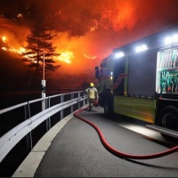 Vento sul fuoco: il video di questa notte