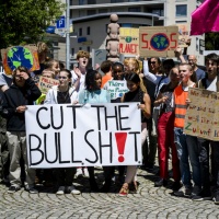 In trenta alla manifestazione per il clima