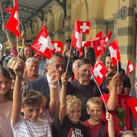 Ignazio Cassis accolto a Bellinzona