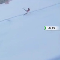 Paura e sollievo, Odermatt si salva con un’acrobazia (ma ora zoppica)