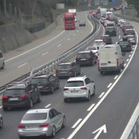 19 chilometri di coda al San Gottardo