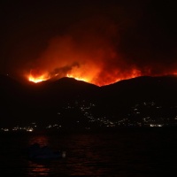 Non solo Rodi: incendi anche a Corfù, Evia e nel Peloponneso