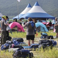 Niente da fare per gli scout. Dopo il caldo estremo arriva un tifone