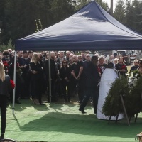 I funerali privati di Prigozhin