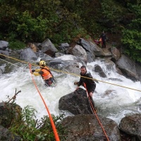 La Rega salva due donne bloccate dal maltempo in Val Bavona