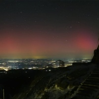 Stanotte in Svizzera si poteva ammirare l'aurora boreale