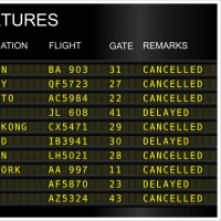 Aeroporti nel caos per lo sciopero, centinaia i voli cancellati