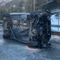 Frontale sull'A13: un morto e due feriti