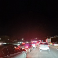 Incidente sull'A2 in direzione nord, traffico in tilt