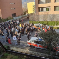 Allarme bomba all'Istituto delle assicurazioni sociali
