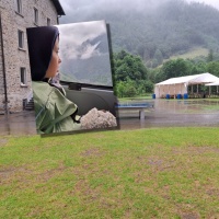 Bambini evacuati in elicottero: «Coraggiosi. E si sono anche divertiti»
