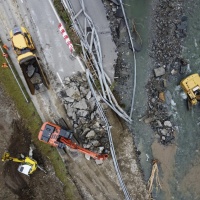 Inizia la ricostruzione dell'A13 fra sfide e difficoltà