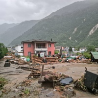 Una ventina di persone tratte in salvo in elicottero