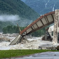 Maltempo in Vallemaggia: due vittime e un disperso