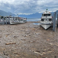 Detriti dalla Maggia, il Verbano non è navigabile