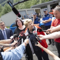 Viola Amherd: «Vogliamo sistemare subito il ponte di Cevio»