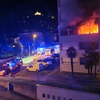 Altro incendio in un appartamento di via Caratti
