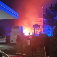 Incendio nel parcheggio di via Cattaneo, arrestato un 29enne