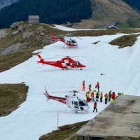 Valanga sull'Eiger: «Tratti in salvo tutti i dispersi»