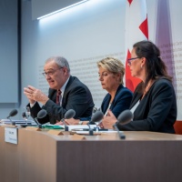 Dazi, la conferenza stampa da Berna: «Vogliamo un accordo, ma non a qualsiasi costo»