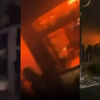 I video diventati virali della gente che scappa dal Constellation in fiamme