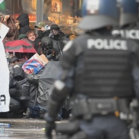 Manifestazione per la Palestina: l'intervento della polizia è costato oltre 1 milione di franchi