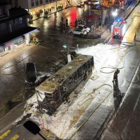 «Mi è venuta incontro avvolta dalle fiamme»