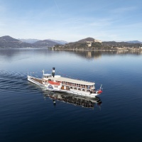 Il Piroscafo Piemonte torna a navigare sul Verbano svizzero
