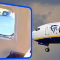 Finestrino rotto e uomo risucchiato sul volo, Ryanair: «Coinvolgimento oggetto estraneo»
