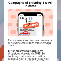Attenzione, quello non è un messaggio di Twint