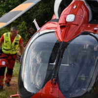 Cade sull'alpe di Robiei, la sua vita è in pericolo