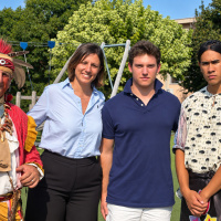 "Due indiani in Ticino". Dall'America per costruire ponti tra le culture