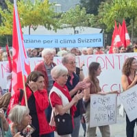 «Estati a 50°C? No, grazie!», in piazza a Bellinzona per «fermare la crisi climatica»