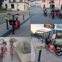 Quelli del parcheggio selvaggio: e-bike abbandonate ovunque