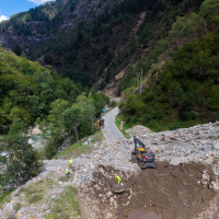 Riaperta la strada della Calanca: «Finalmente si torna alla normalità»