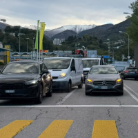 Auto in panne in zona Resega, e il traffico di Lugano va (di nuovo) in tilt