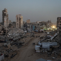 Quel che resta di Gaza: distrutti 9 edifici su 10