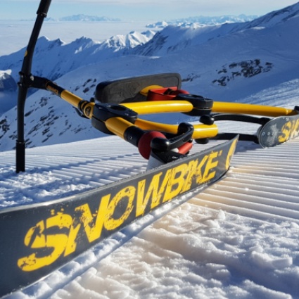 Pazze idee invernali: in sella ad una snowbike