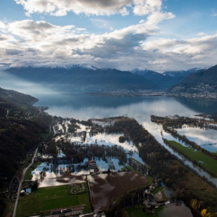 Innalzamento del livello del Lago Maggiore: grande preoccupazione
