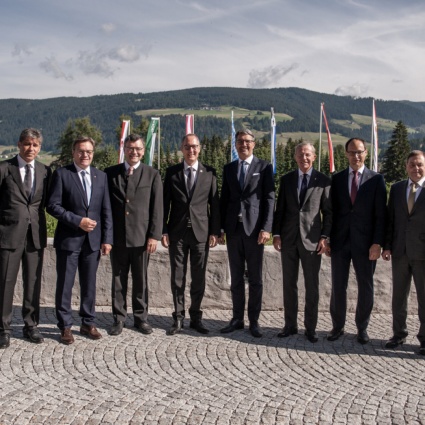 Vitta in Alto Adige per discutere di progetti alpini e aree rurali