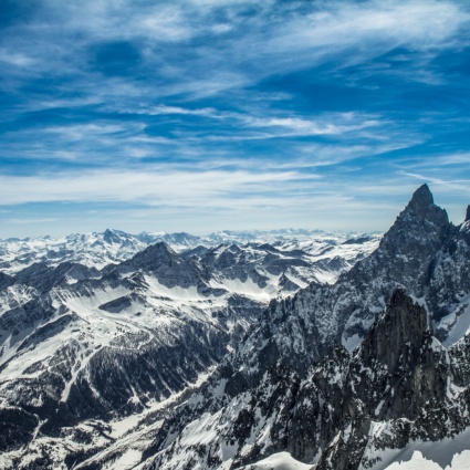 Il ghiacciaio sul Monte Bianco è a rischio crollo