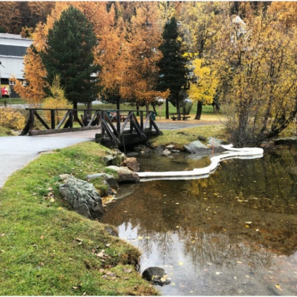 Una decina di litri di gasolio nel lago di St. Moritz