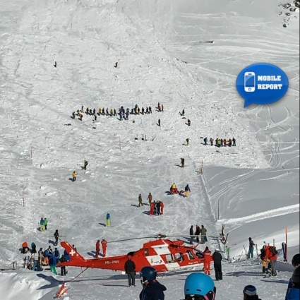 Valanga ad Andermatt: due sciatori estratti vivi dalla neve