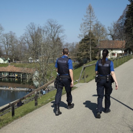 Meno gente in giro nelle città svizzero-tedesche